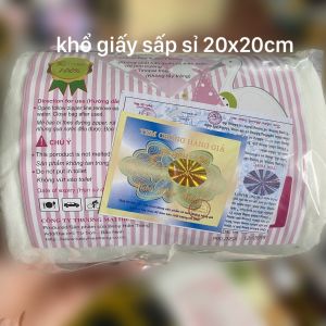 Giấy khô khăn khô đa năng Baby Hiền Trang mẫu mới 400gVệ sinh cho bé hoặc Tẩy trang