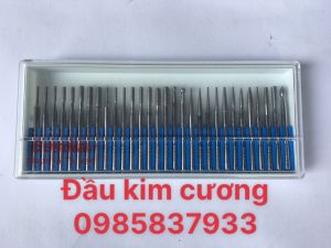 Bộ đầu mài kim cương 30 chi tiết dùng lắp máy mài nhỏ gia công các loại vật liệu an toàn hiệu quả