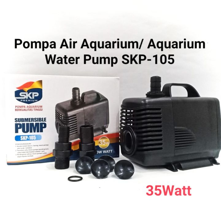 Pompa Air Aquarium SKP105 15Watt Hemat Energi, Tenaga kuat/ Aquarium