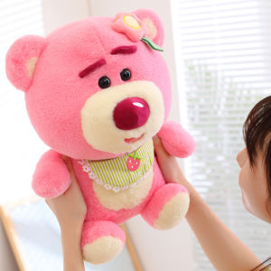 ĐỒ CHƠI LOTSO DÂU TÂY NHỒI BÔNG GẤU DÂU LOTSO MỀM MỊN DỄ THƯƠNG CHO BÉ CAO CẤP XUẤT NHẬT