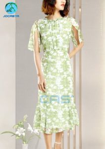 Đầm Thiết Kế Đầm Voan Hoa Văn Nổi Cao Cấp Jocasta - Thời Trang Nữ