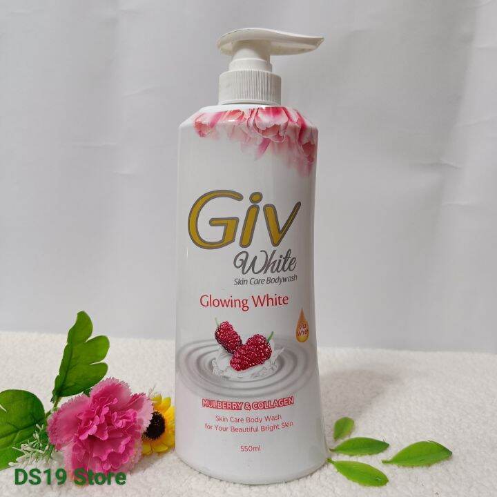 Giv White Sabun Mandi Cair Botol Pump Ml Lazada Indonesia