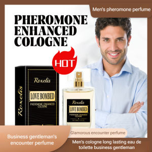 Mens Pheromone Cologne / Long Lasting Gentlemen Perfume / Fresh Charm Fragrance For Dating & Business / Unique Scent For Adult Men Social Interaction