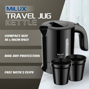 MILUX 500ML MJK-520T TRAVEL JUG KETTLE
