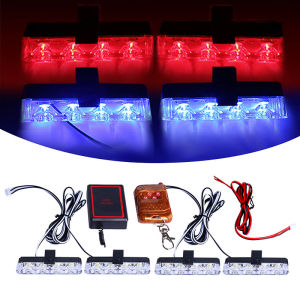 Car LED strobe light wireless remote control emergency warning light flash signal light
