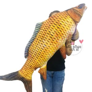MIỄN SHIP + TẶNG QUÀ GẤU BÔNG CÁ CHÉP SIZE LỚN GỐI ÔM CÁ KOI GỐI ÔM 3D KHUYẾN MÃI SALE RẺ