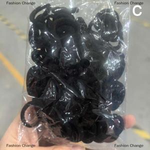 [COD] Fashion Change 100PCS Colorful Basic Nylon Ealstic Hair Band Kids Girls Ponytail Holder Ties Scrunchie Mini Headwear Rubber Bands Hair Rope