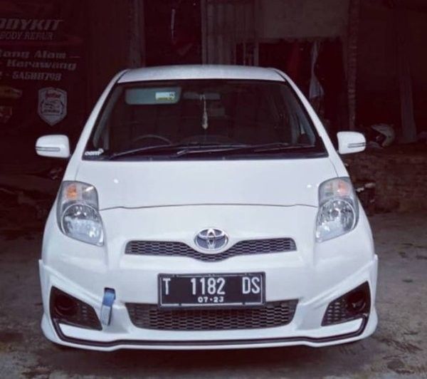 Bodykit Yaris 2006-2008 UPGRADE TRD FULL BUMPER BODY KIT | Lazada Indonesia