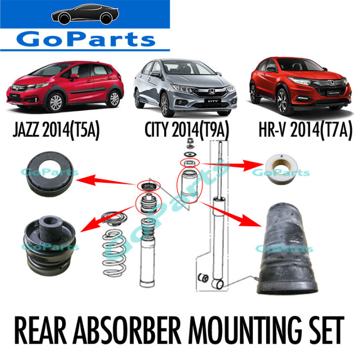 HONDA CITY T9A 2014 / JAZZ T5A GK5 2014 / HR-V HRV T7A REAR ABSORBER ...
