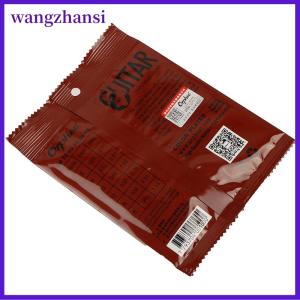 wangzhansi สายกีตาร์6ชิ้น ล็อต + สายโพลีเอสเตอร์3% เส้นลวดชุบสี NX35-C