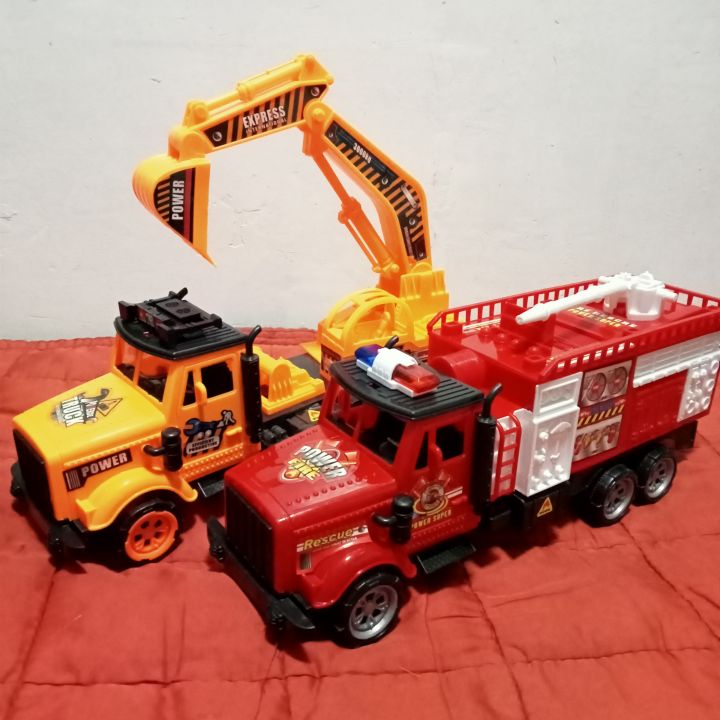 starexshop Big or medium truck fire truck construction backhoe