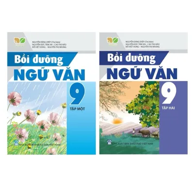 Sách - (Combo 2 Tập ) Bồi dưỡng Ngữ Văn 9 - Kết nối tri thức với cuộc sống