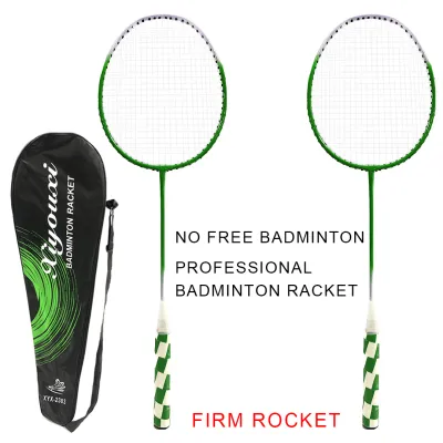 Badminton racket set 3pcs double racket/with shuttlecock for student Professional badminton racket