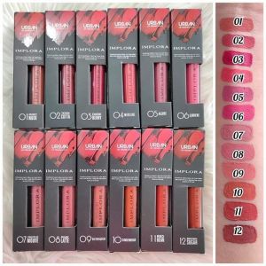 1box/12pcs LIP CREAM MATTE TAHAN LAMA