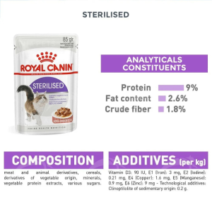 ROYAL CANIN WET CAT FOOD POUCH (85G)
