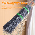 Self Wringing Twist Mop 360 Spin Microfiber Mop Household Floor Cleaning Easy to Use and Store. 
