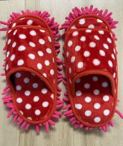 รองเท้าปัดฝุ่น รองเท้าถูพื้น รองเท้าตัวหนอน รองเท้าใส่ในบ้าน