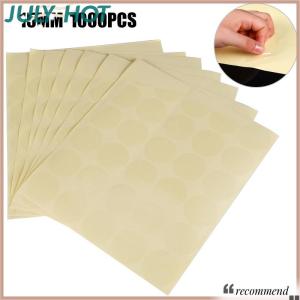 [JULYHOT] ฉลากปิดผนึกพีวีซีวงกลมฉลากกลมใสขนาด15มม. 1000