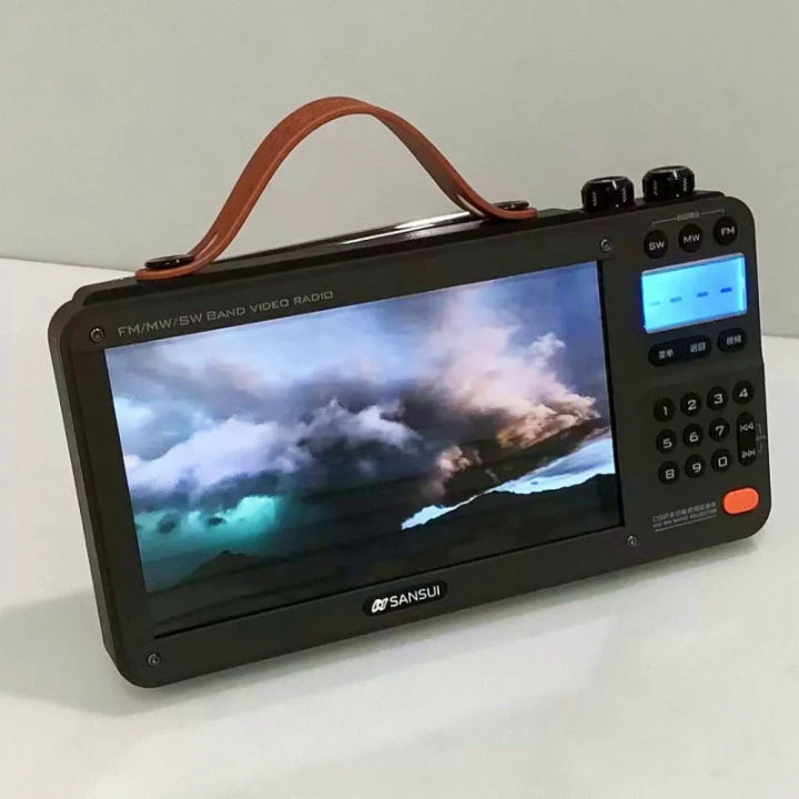 SANSUI F51 Portable FM Radio 7 inch LED Display Radio Wireless sansui-f51-portable-fm-radio-7-inch-led-display-radio-wireless