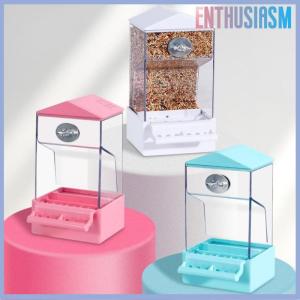 【Enthusiasm】🌟🌟【Hot Sale】🎈 Large Capacity Pet Parrot Automatic Feeder Bird Cage Food Box Husk Separation Anti-splash Integrated Splash Feeder Pet Supplies