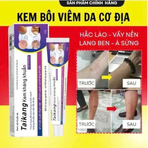 Kem Bôi Da Nấm Ngứa Taikang Hỗ Trợ Viêm Da Cơ Địa Nấm Ngứa Hắc lào Ghél nước Nấm da đầu và Vảy nến