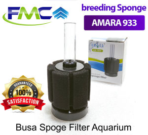 Pompa Udara Aerator Aquarium Filter Mini Biofoam Amara AA 933 AA 833 Aksesoris Busa Sponge Filter Air Pump Aquascape Ikan Hias