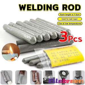 Ellebreen Low Temperature Welding Rod 3Pcs Metal Welding Wire for Aluminum/Iron Metal Repair