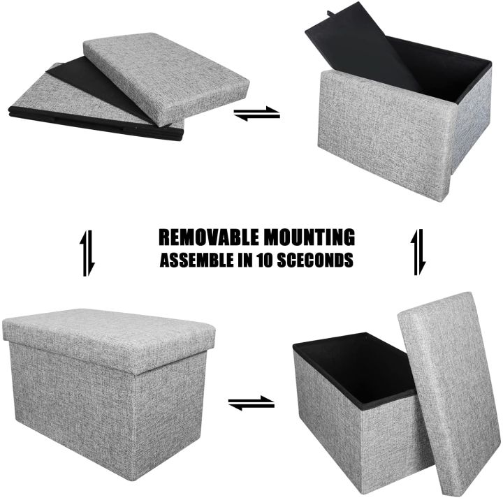 76X38X38CM Large Size Free Shipping HighQuality Ottoman Rectangular