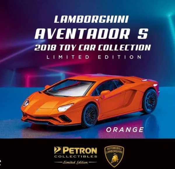 Petron Collectibles Lamborghini Avendator S Sports Car Limited