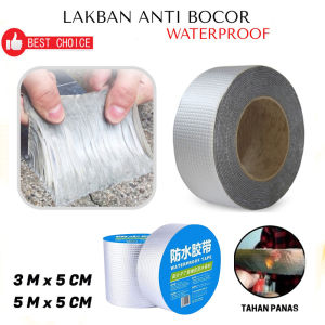 Lakban Anti Bocor Lakban Alumunium Foil Waterproof Lem Anti Air Lem Serbaguna Tape Perekat Tahan Panas Termurah Terbaru Promo