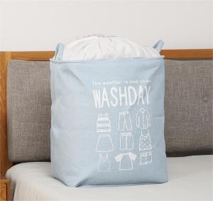 LARGE Laundry Bag Foldable Dirty Clothes Basket Beg Laundry Baju Bakul Besar Simpan Barang