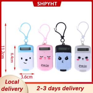 [COD] SHPYHT Local delivery Ship within 24 hours Portable Calculator Pocket Size Creative Keychain Calculator Office Supplies