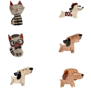 Creative Kitten Hair Clip Large Hair Claw Clip Fashion Lovely Adornment Holder Barrettes Hair Styling Tool Ornaments