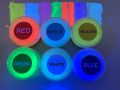 MizoArt SIX Color Invisible UV Paint Set For Indoor/Outdoor Use or Invisible UV Black light Paint Set 0.7oz /pots. 