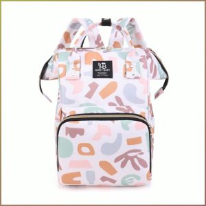 กระเป๋าเป้เดินทาง ป้องกันการโจรกรรม กันน้ำและฉนวน กระเป๋าแม่และเด็ก มัลติฟังก์ชั่น หัวเข็มขัดสายรัดปรับได้