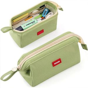 SHIRUI Dung lượng lớn Hộp đựng bút bằng vải Vải Oxford Thiết kế đơn giản Túi đựng văn phòng phẩm Di động Phong cách thẩm mỹ Túi đựng bút Dành cho các cô gái