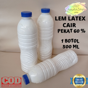 TERMURAH LEM LATEX CAIR BOTOLAN PEKAT DAN KUAT (500ML)