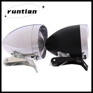 runtian 3 đèn LED phía trước xe đạp cổ điển đèn pha đèn Pin cổ điển