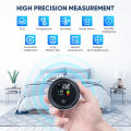 SeeSii T08 Mini CO2 Detector, 3-in-1 Portable Carbon Dioxide Detector Air Quality Monitor Temperature Humidity Air Analyzer Lightweight Digital CO2 Meter for Home Indoor Travel. 
