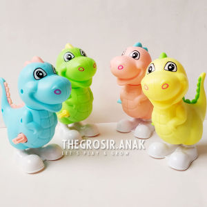 Blink Dinosaurus Kunci Putar Warna RANDOM Bisa Loncat Kepala Bisa Diputar