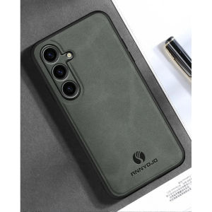 Leather Matte Texture Phone Case For Samsung Galaxy A57 A37 A27 A17 5G 4G Casing Soft TPU Edge Protection Shockproof Back Cover