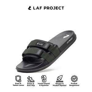 Sandal Pria Slide Slip on Sendal Selop Ringan Anti Licin Gorka Army LAF Project