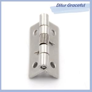 Ditur 2นิ้วยาวสแตนเลสสตีล Self-closing มุมฤดูใบไม้ผลิวาดบานพับประตู