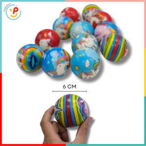Bóng Mềm Cao Su Đàn Hồi 6cm Hình Kỳ Lân Dễ Thương Túi 12 Trái PeeKaPaw Toys