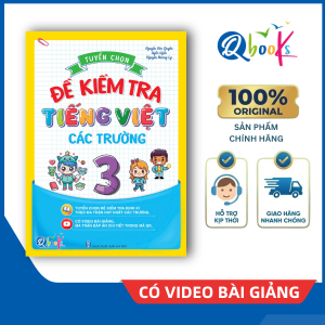 Sách - Tuyển chọn ĐKT - Tiếng Việt Lớp 3 các trường (Qbooks)