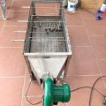Máy nướng thịt, chả, gà, vịt quay tự động 15 xiên INOX CÓ QUẠT- Lò nướng than hoa, tặng kèm 15 xiên đơn và 3 xiên 3 inox. 