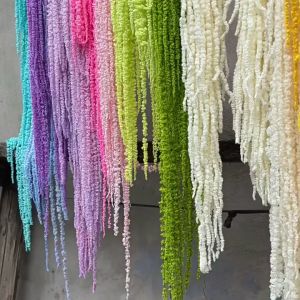 Artificial White Flower Vine Garland Hanging Faux Floral Rattan for Wedding Arch Wall & Home Decor