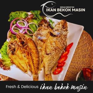 Ikan Bekok Versi Masin Manja2 -🐢TERENGGANU VERSION (PASTI SEDAP - 1 PACK 400Grm Lebih Kurang)