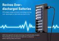 XTAR BC8 Fastest 1.5V &1.2V Battery Charger AA/AAA Li-ion and Ni-MH. 