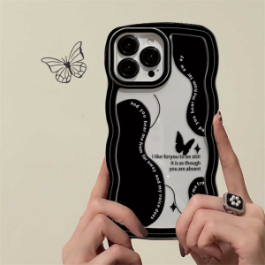 (Lokal Ready) Xinyu Casing hp OPPO Reno 8T 4G Reno 6 5G Reno 5 Reno 5F Reno 4F Fantasi Butterfly Pinggir Gelombang Wavy Softcase